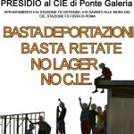 [Roma] Sabato 8 novembre presidio al CIE di Ponte Galeria