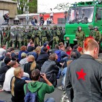 Blockade Leipzig 2004