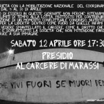 Genova - Sabato 12 presidio davanti al carcere di Marassi a sostegno della mobilitazione del coordinamento dei detenuti