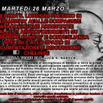 Genova - 26/3 - Presidio in solidarietà ai/alle compagni/e anarchici/che arrestati/e e approfondimenti su "operazione panico" e sorveglianza speciale